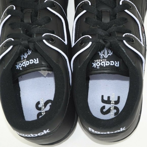 Reebok Womens Shoes Workout Lo Piping SE Black - Picture 5 of 11